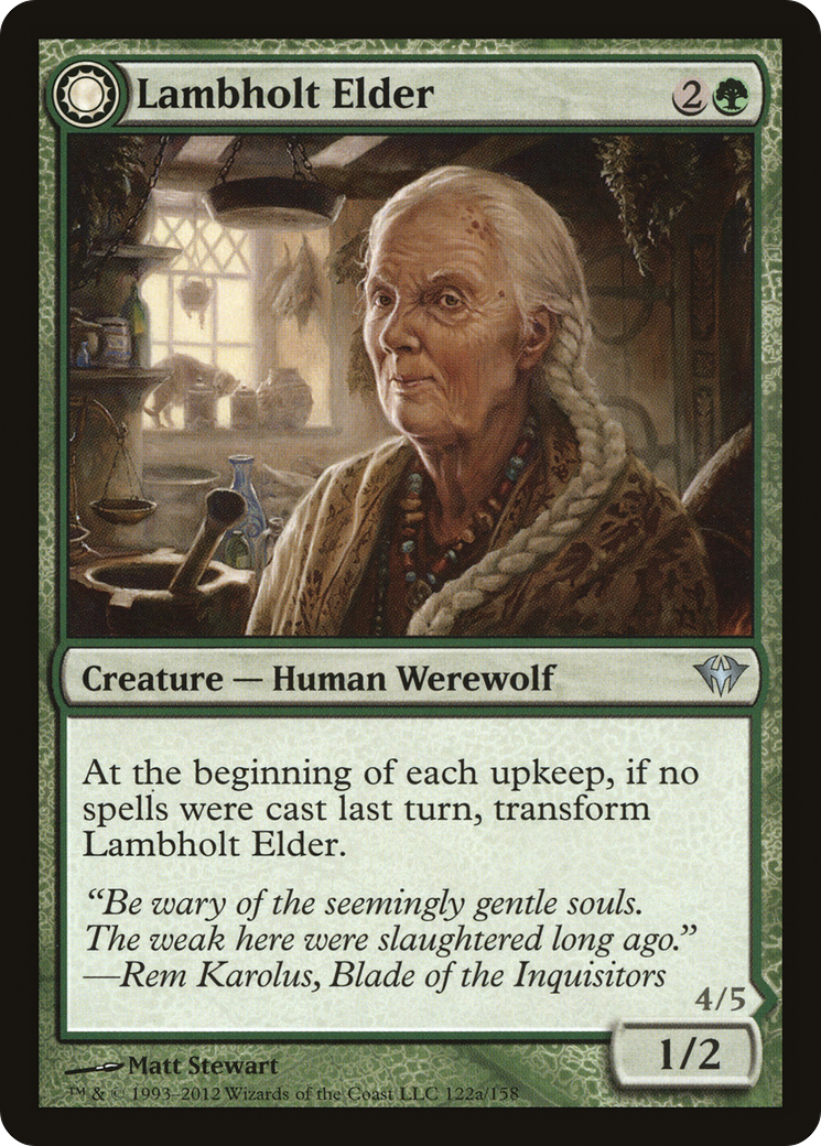 Lambholt Elder [DKA - 122]