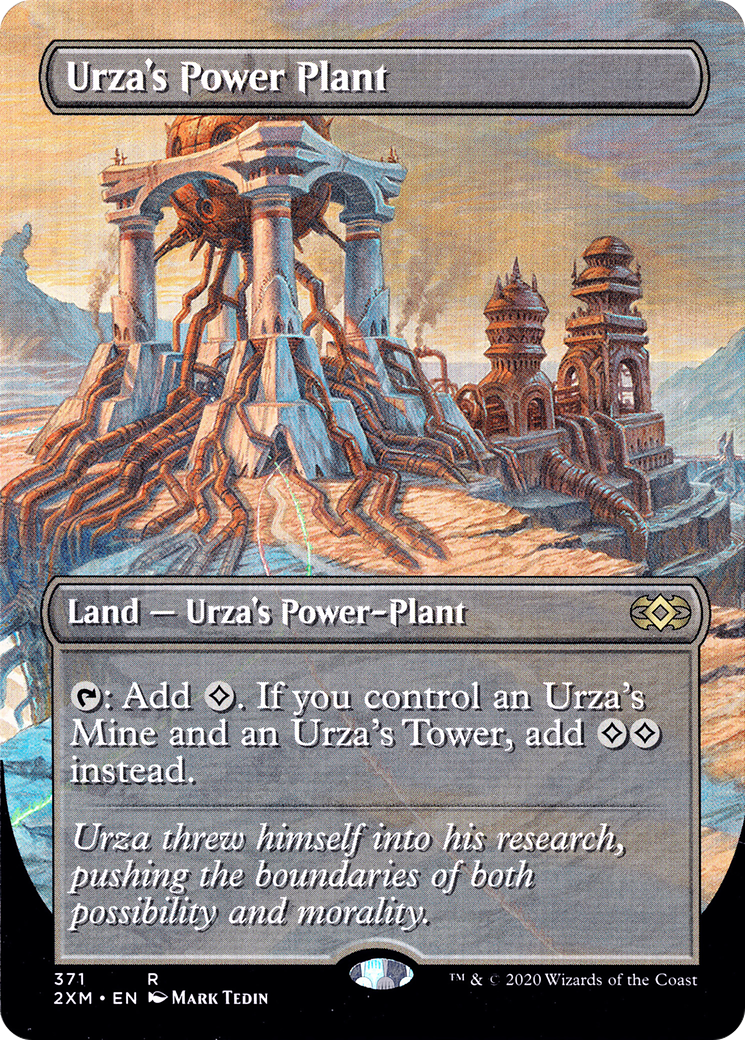 Urza's Power Plant (Borderless) [2XM - 371]