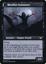 Voldaren Bloodcaster (PRE-137) - Innistrad: Crimson Vow Promos: (Double Faced Transform) Foil