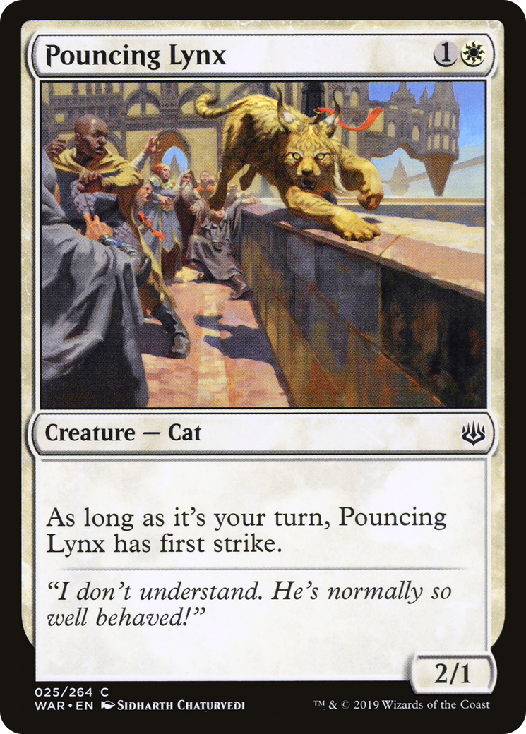 Pouncing Lynx [WAR - 25]