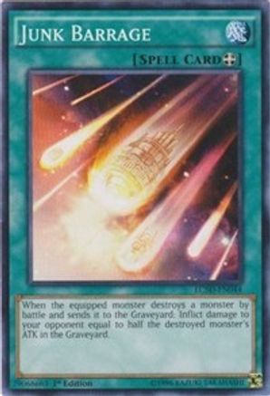 Junk Barrage (LC5D-EN044) - Legendary Collection 5D's 1st Edition