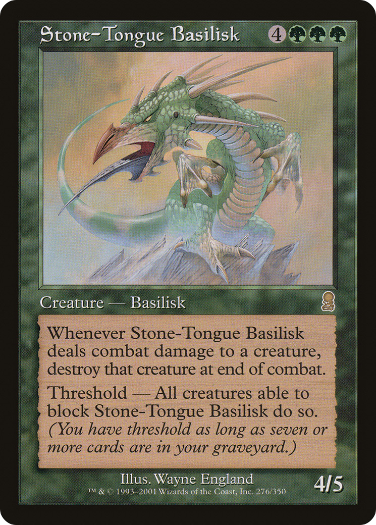 Stone-Tongue Basilisk [ODY - 276]