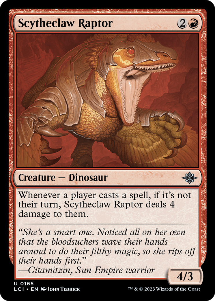 Scytheclaw Raptor [LCI - 165]