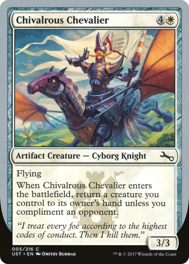 Chivalrous Chevalier (UST-005) - Unstable Foil