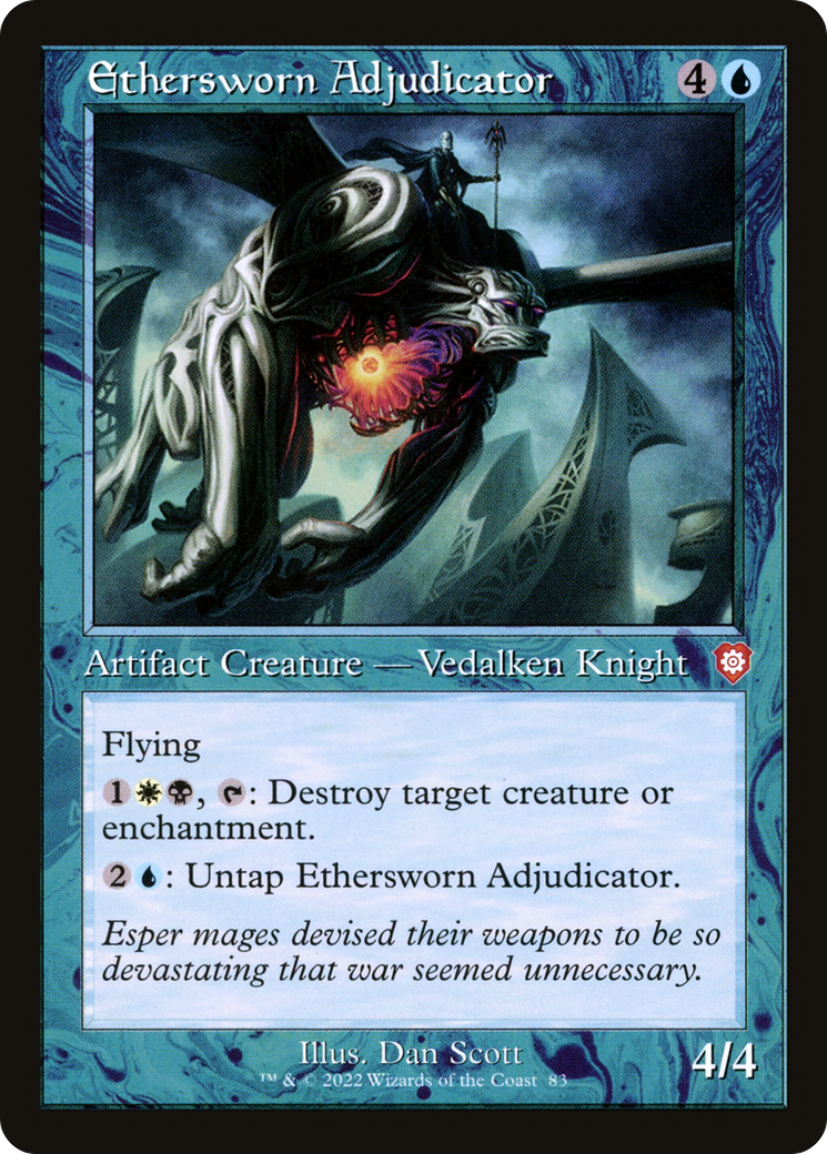 Ethersworn Adjudicator (Retro Frame) [BRC - 83]