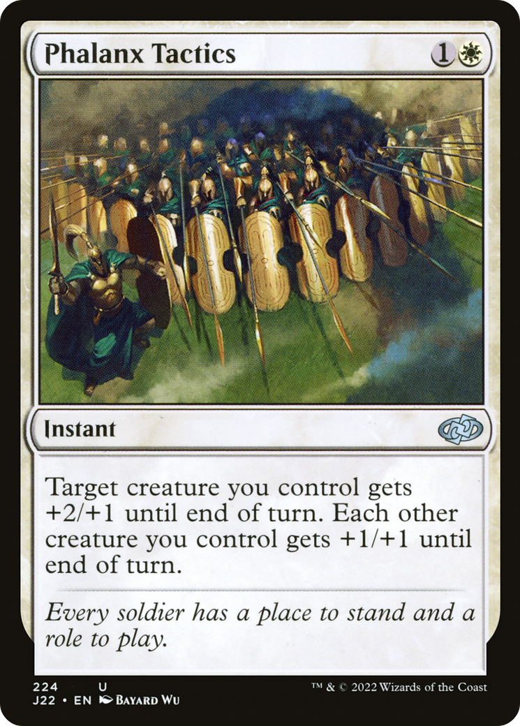 Phalanx Tactics [J22 - 224]