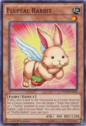Fluffal Rabbit (NECH-EN020) - The New Challengers Unlimited