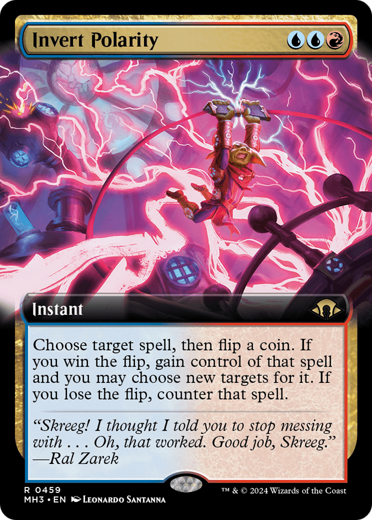 Invert Polarity (Extended Art) (MH3-459) - Modern Horizons 3: (Extended Art)