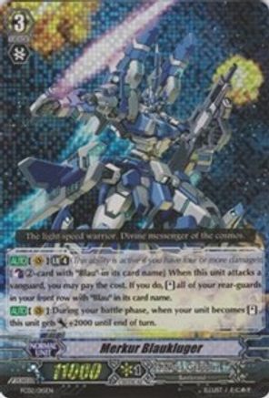 Merkur Blaukluger (FC02/015EN) - FC02: Fighter's Collection 2014