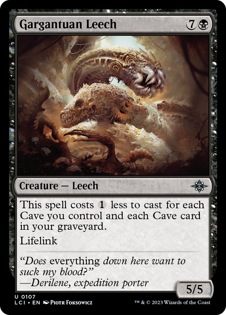 Gargantuan Leech [LCI - 107]