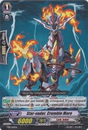 Star-vader, Crumble Mare (TD17/012EN) - Trial Deck 17: Will of the Locked Dragon