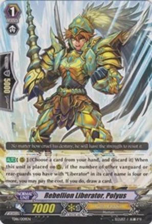 Rebellion Liberator, Polyus (TD16/009EN) - Trial Deck 16: Divine Judgement of the Bluish Flames