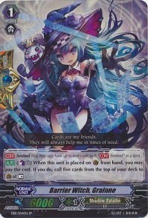 Barrier Witch, Grainne (SP) (EB11/S04EN) - EB - Requiem at Dusk