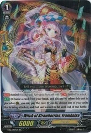 Witch of Strawberries, Framboise (EB12/007EN) - EB - Waltz of the Goddess