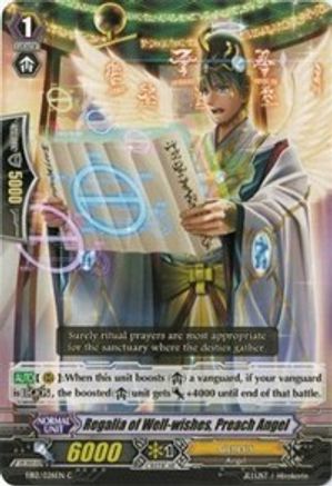 Regalia of Well-wishes, Preach Angel (EB12/026EN) - EB12 - Waltz of the Goddess