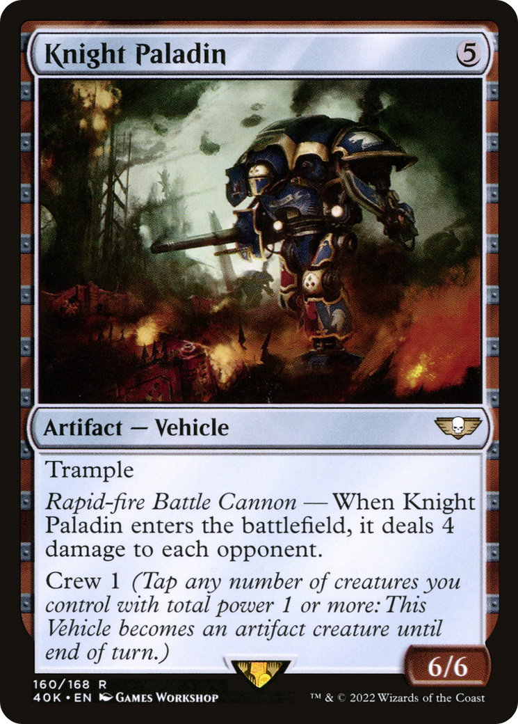 Knight Paladin [40K - 160]