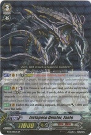 Juxtapose Deletor, Zaele (SP) [BT16 - BT16/S10EN]