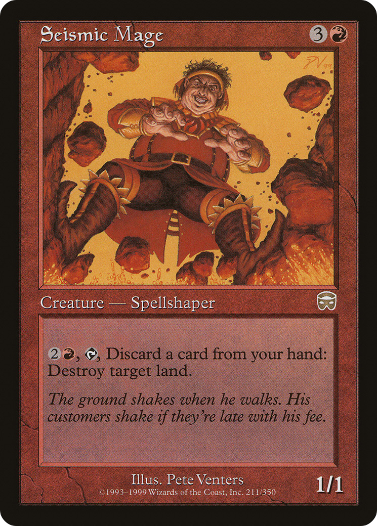 Seismic Mage [MMQ - 211]