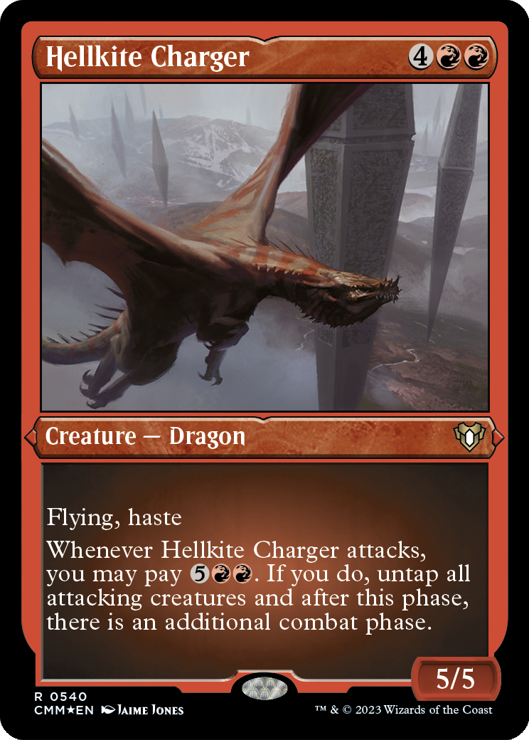 Hellkite Charger (Foil Etched) [CMM - 540]