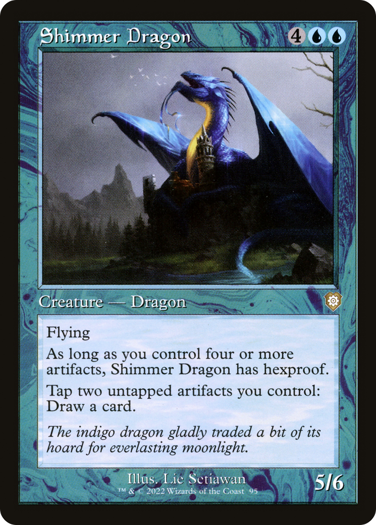 Shimmer Dragon (Retro Frame) [BRC - 95]