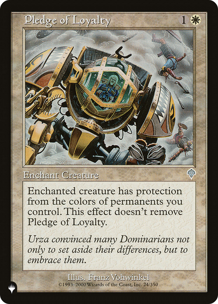 Pledge of Loyalty [LIST - 24/350]