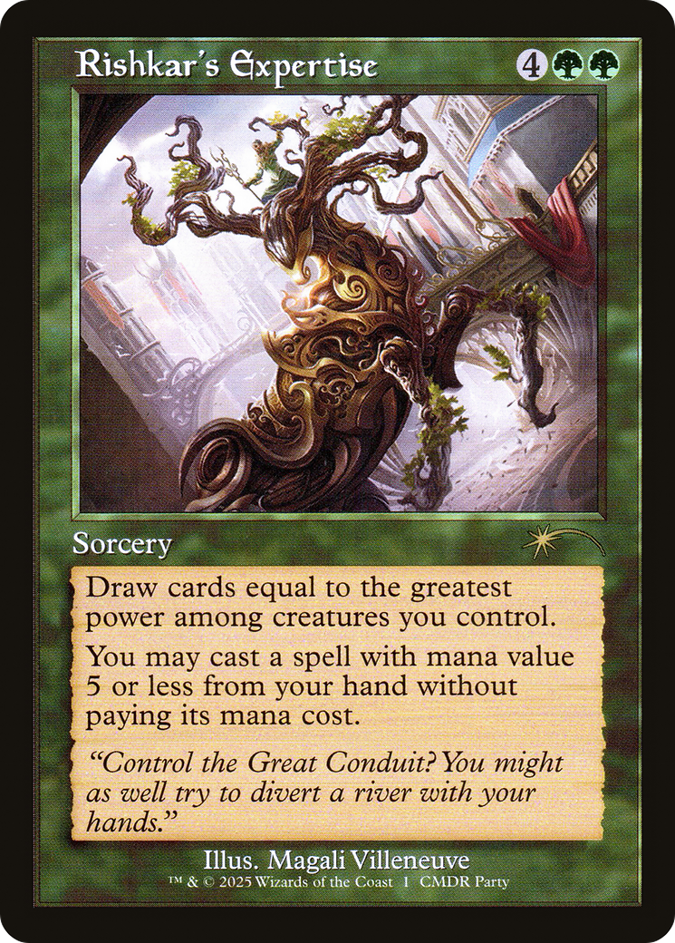 Rishkar's Expertise (Retro Frame) [WPN - 1]
