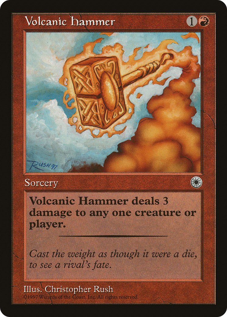 Volcanic Hammer [POR - N/A]