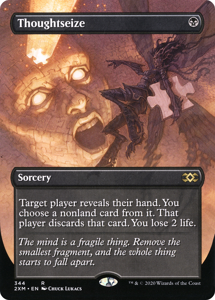 Thoughtseize (Borderless) [2XM - 344]
