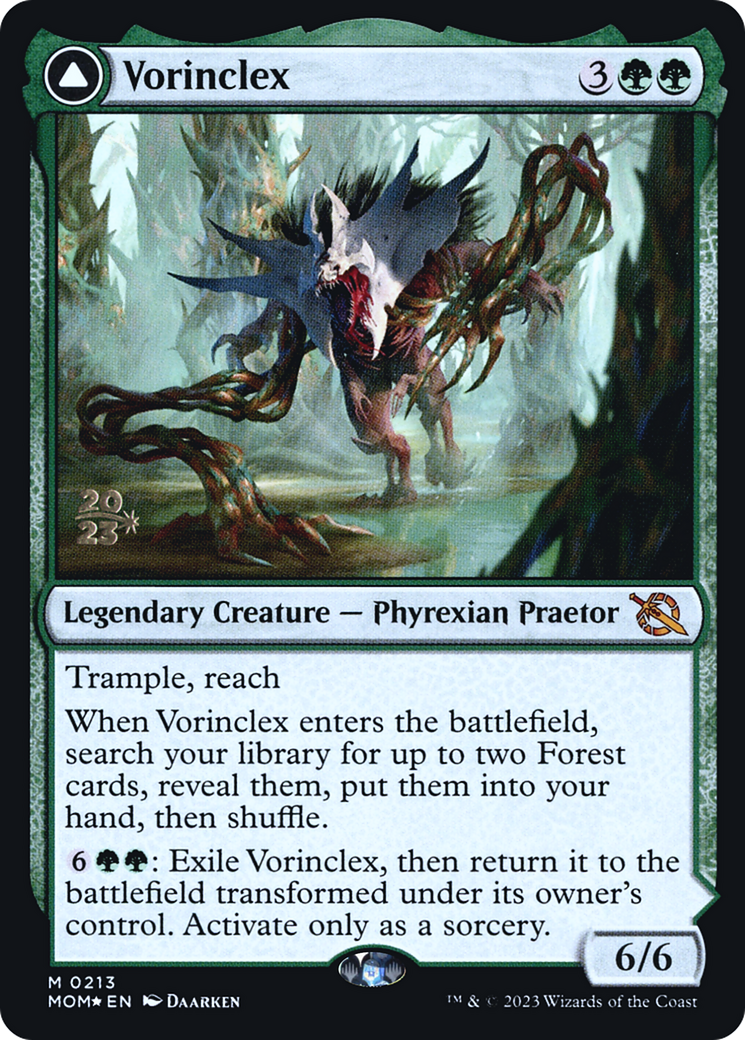 Vorinclex (PRE-213S) - March of the Machine Promos Foil