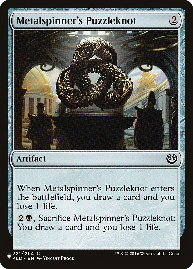 Metalspinner's Puzzleknot [LIST - 221/264]