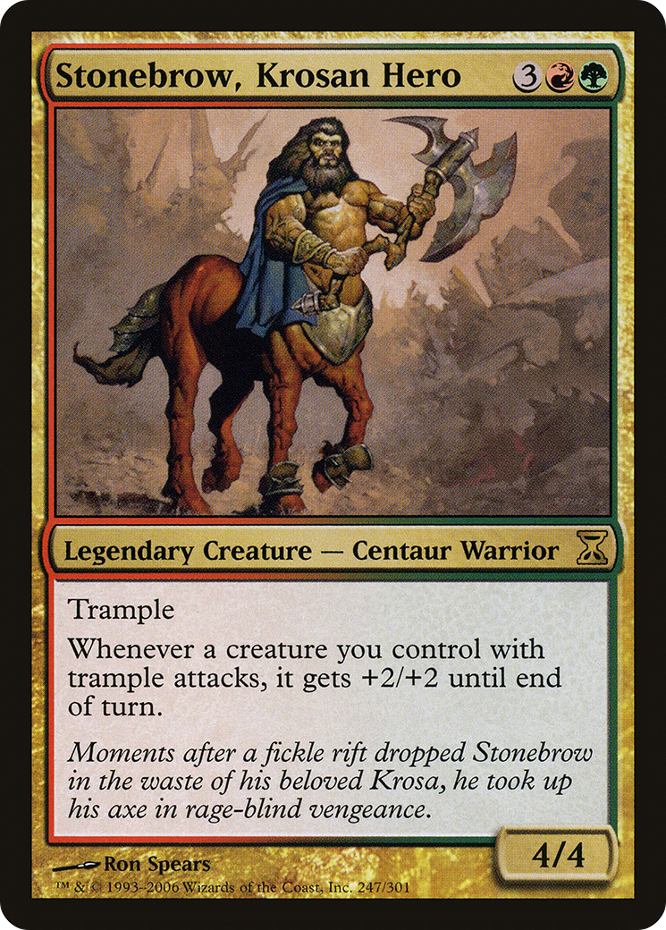 Stonebrow, Krosan Hero [TSP - 247]