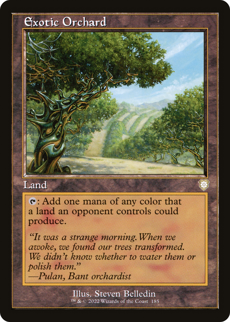 Exotic Orchard (Retro Frame) [BRC - 185]