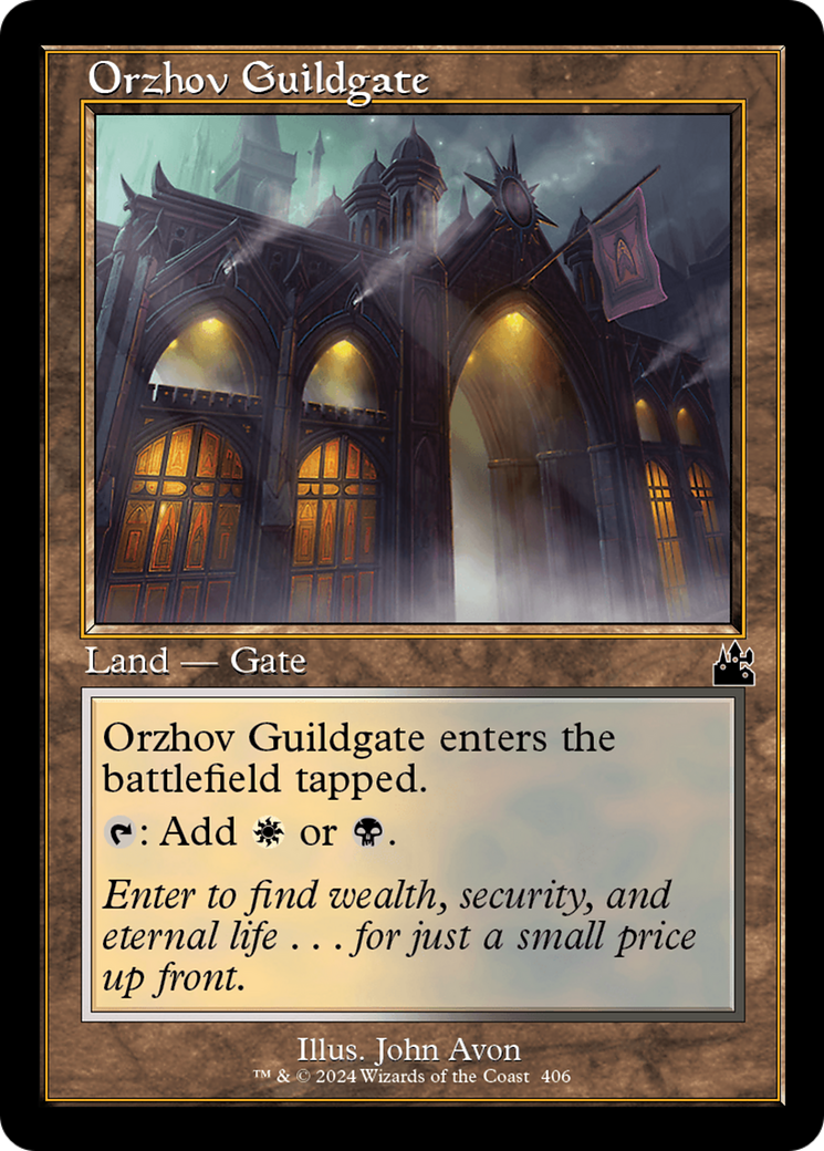 Orzhov Guildgate (Retro Frame) [RVR - 406]