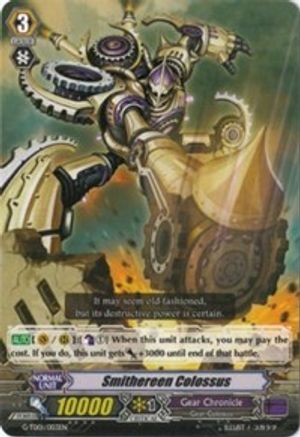 Smithereen Colossus (G-TD01/003EN) - G-TD01: Awakening Of The Interdimensional Dragon