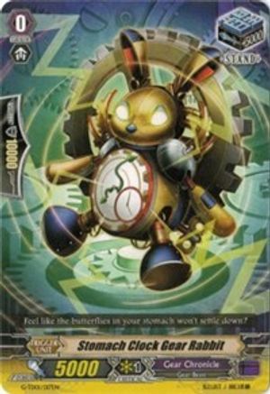 Stomach Clock Gear Rabbit (G-TD01/017EN) - G-TD01: Awakening Of The Interdimensional Dragon