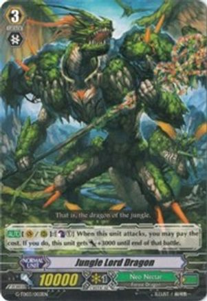 Jungle Lord Dragon (G-TD03/003EN) - G-TD03: Flower Maiden of Purity