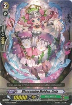 Blossoming Maiden, Cela (G-TD03/005EN) - G-TD03: Flower Maiden of Purity