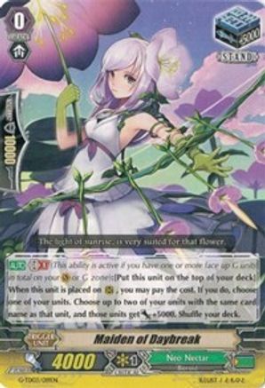 Maiden of Daybreak [G-TD03 - G-TD03/019EN]