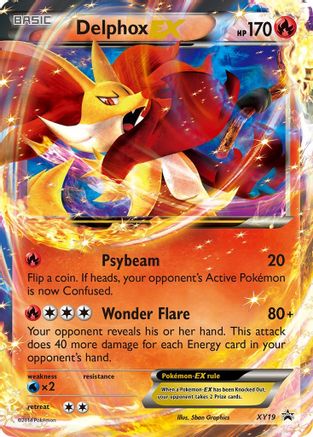 Delphox EX - XY19 [PR - XY19]