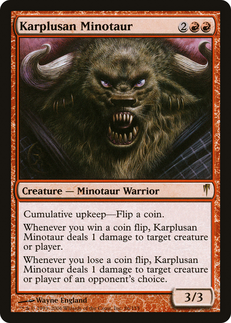 Karplusan Minotaur [CSP - 86]