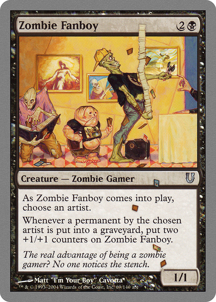 Zombie Fanboy [UNH - 69]