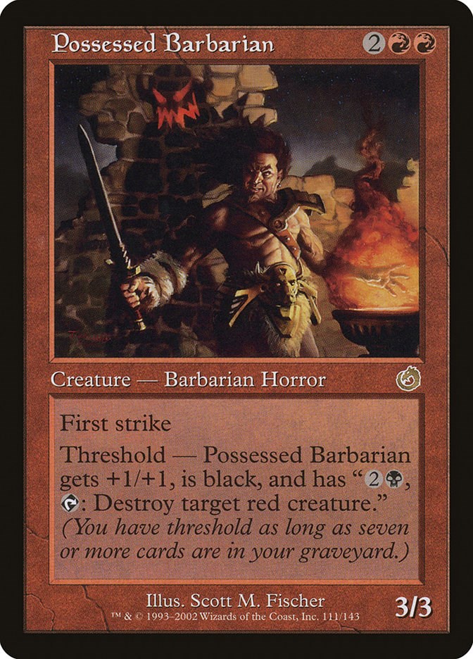 Possessed Barbarian [TOR - 111]