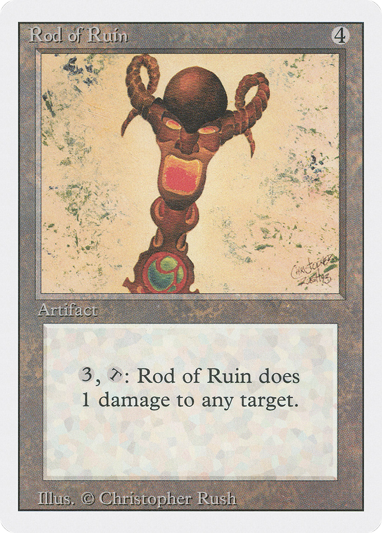 Rod of Ruin [3ED - N/A]
