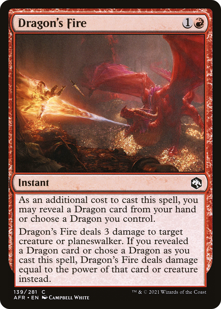 Dragon's Fire [AFR - 139]