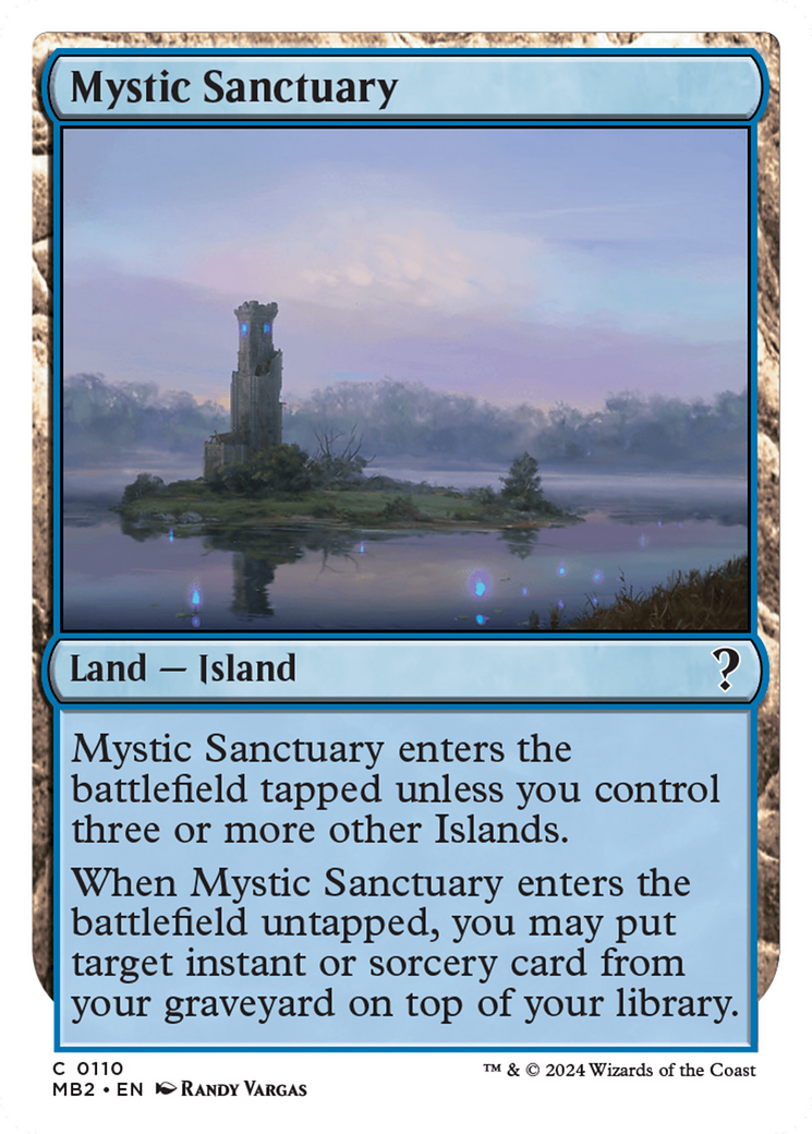 Mystic Sanctuary (White Border) [MB2 - 110]