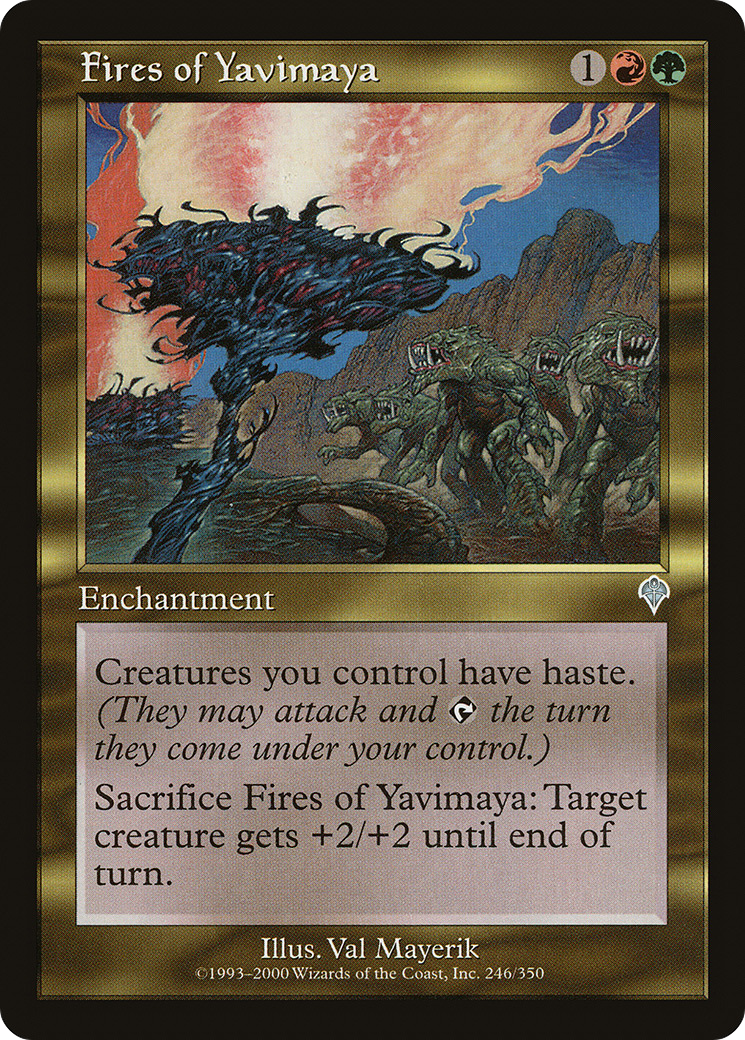 Fires of Yavimaya [INV - 246]