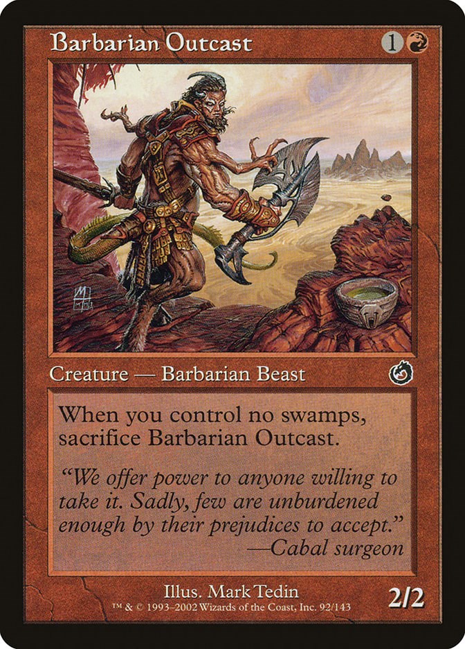 Barbarian Outcast [TOR - 92]