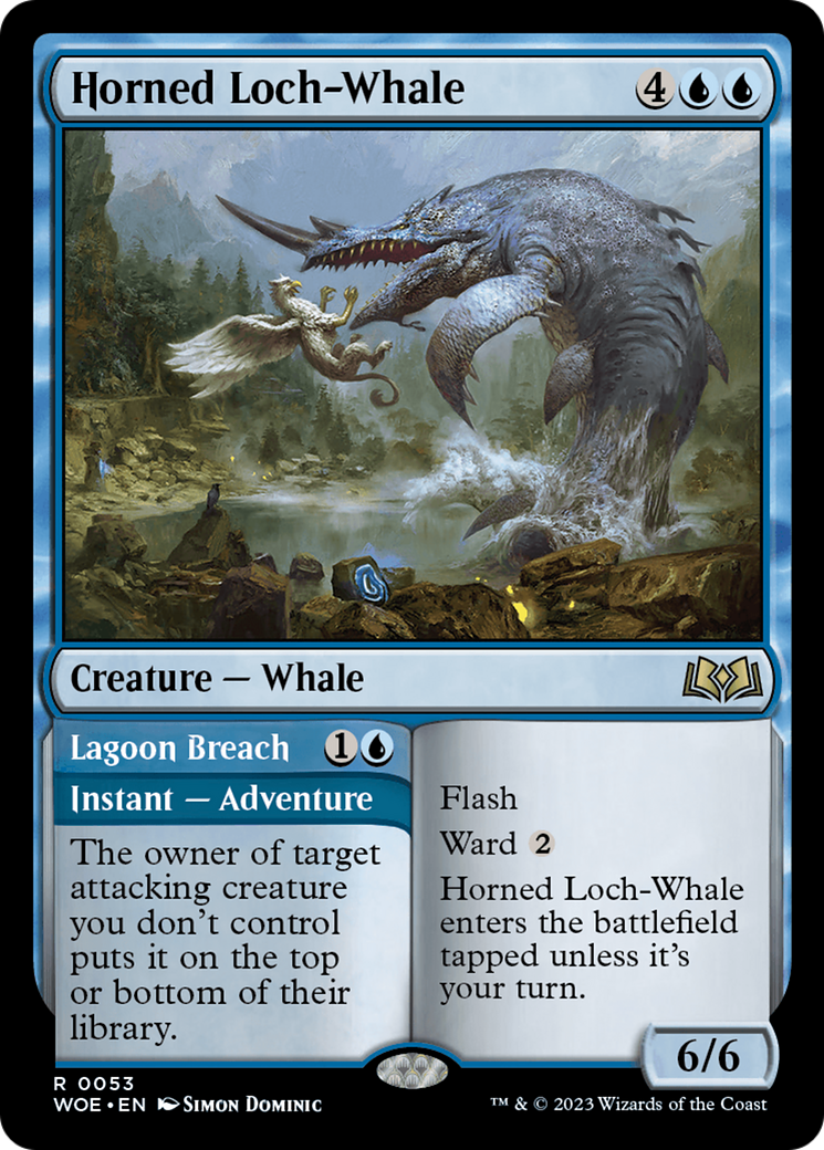 Horned Loch-Whale [WOE - 53]