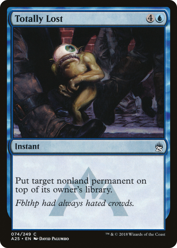 Totally Lost [A25 - 74]