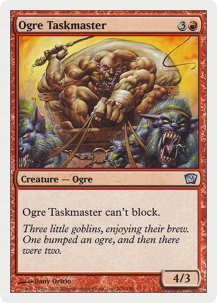 Ogre Taskmaster [9ED - 205]